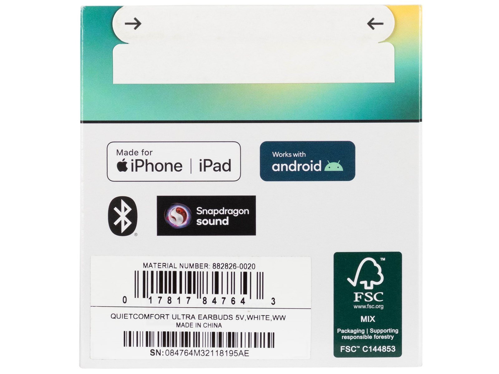 Bose QuietComfort Ultra Earbuds - White Bose QuietComfort Ultra Earbuds - White